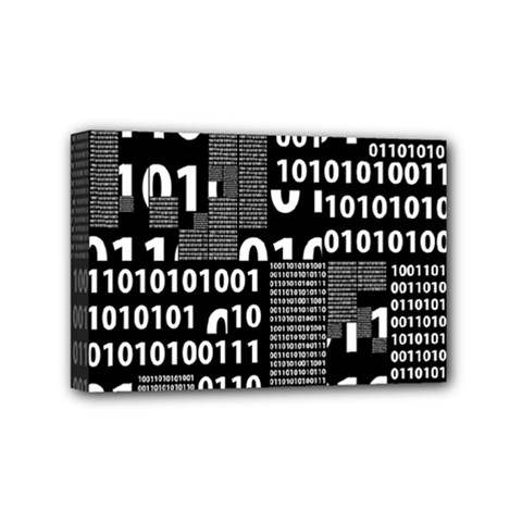 Beauty Of Binary Mini Canvas 6  X 4  (framed) by StuffOrSomething