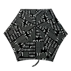 Beautiful Binary Mini Folding Umbrella by StuffOrSomething
