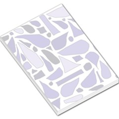Silly Purples Large Memo Pad by FunWithFibro