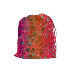 Florescent Abstract  Drawstring Pouch (large) by OCDesignss