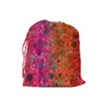 Florescent Abstract  Drawstring Pouch (Large) View2