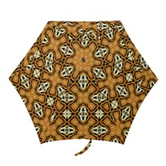 Faux Animal Print Pattern Mini Folding Umbrellas by GardenOfOphir
