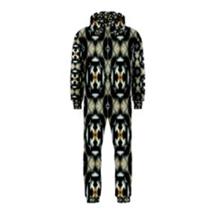 Faux Animal Print Pattern Hooded Jumpsuit (kids) by GardenOfOphir