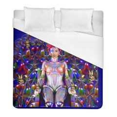 Robot Butterfly Duvet Cover Single Side (twin Size) by icarusismartdesigns