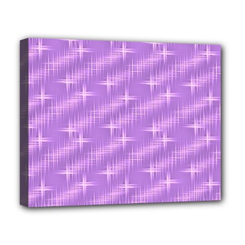 Many Stars, Lilac Deluxe Canvas 20  X 16   by ImpressiveMoments