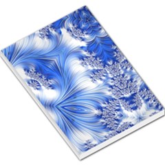 Special Fractal 17 Blue Large Memo Pads by ImpressiveMoments