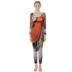 Special Fractal 24 Terra Long Sleeve Catsuit by ImpressiveMoments