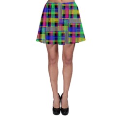 Doodle Pattern Freedom Black Skater Skirts by ImpressiveMoments