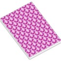 Awesome Retro Pattern Lilac Large Memo Pads View1