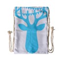 Party Deer With Bunting Drawstring Bag (Small) View1