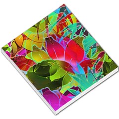 Floral Abstract 1 Small Memo Pads by MedusArt