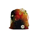 Awesome Flowers In Glowing Lights Drawstring Pouches (Medium)  View1