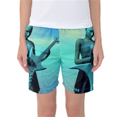 Women s Basketball Shorts by icarusismartdesigns