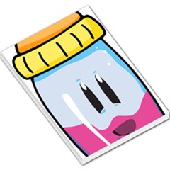 Purp Baby Bottle Large Memo Pads by grimelab