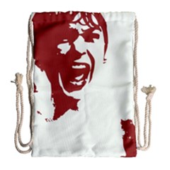 Psycho Drawstring Bag (large) by icarusismartdesigns