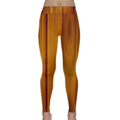 Shiny Striated Panel Yoga Leggings by trendistuff