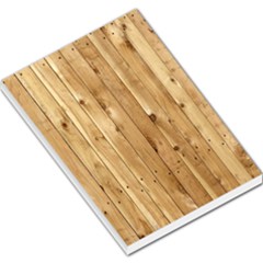 Light Wood Fence Large Memo Pads by trendistuff