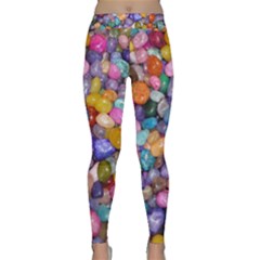 Colored Pebbles Yoga Leggings by trendistuff