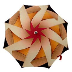 Pretty Abstract Art Hook Handle Umbrellas (large) by trendistuff