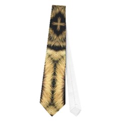 Faux Animal Print Pattern Neckties (one Side)  by GardenOfOphir