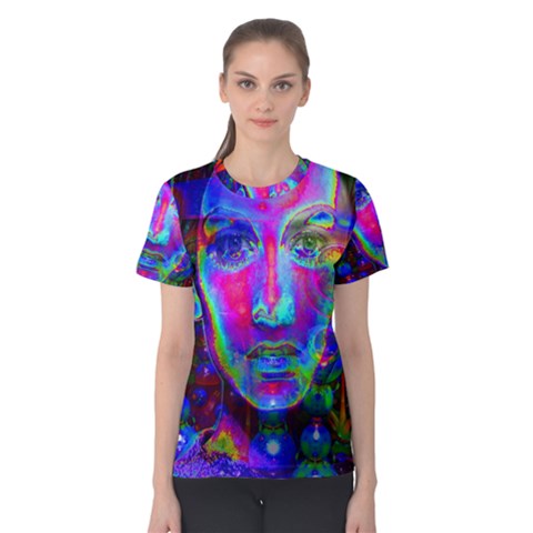 Night Dancer Women s Cotton Tee by icarusismartdesigns