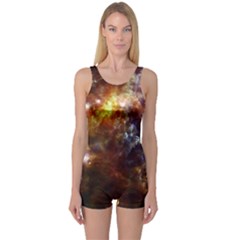 Rosette Cloud One Piece Boyleg Swimsuit by trendistuff