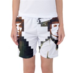 Digital Native Women s Basketball Shorts by 2MDesigns