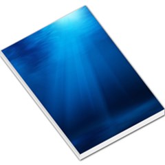 Underwater Sunlight Large Memo Pads by trendistuff