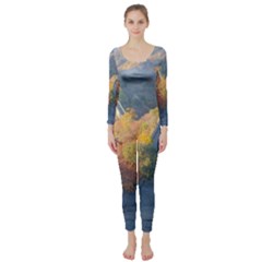 Great Wall Of China 1 Long Sleeve Catsuit by trendistuff