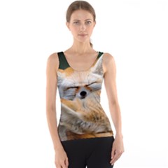 Baby Fox Sleeping Tank Top by trendistuff