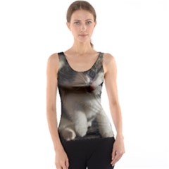 Questioning Kitty Tank Top by trendistuff