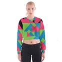 Angles   Women s Cropped Sweatshirt View1