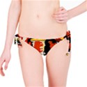 Distorted shapes in retro colors Bikini Bottom View1