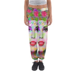 Flowers In Your Hair Women s Jogger Sweatpants by icarusismartdesigns