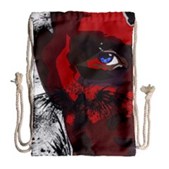 Eagleman Drawstring Pouch Drawstring Bag (large) by DryInk