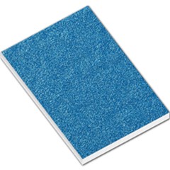 Festive Blue Glitter Texture Large Memo Pads by yoursparklingshop