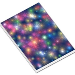 Starlight Shiny Glitter Stars Large Memo Pads by yoursparklingshop