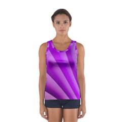 Gentle Folds Of Purple Tops by FunWithFibro