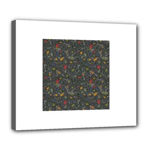 Abstract Reg Deluxe Canvas 24  X 20   by FunkyPatterns