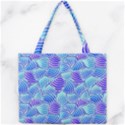 Blue And Purple Glowing Mini Tote Bag View1