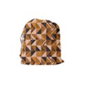 Brown Tiles Drawstring Pouches (Medium)  View2