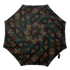 Glowing Abstract Hook Handle Umbrellas (large) by FunkyPatterns