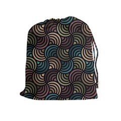 Glowing Abstract Drawstring Pouches (extra Large) by FunkyPatterns