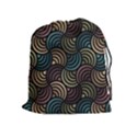Glowing Abstract Drawstring Pouches (Extra Large) View1