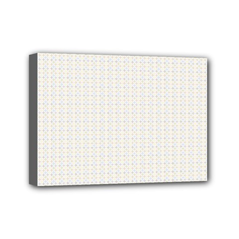 Pastel Pattern Mini Canvas 7  X 5  by FunkyPatterns