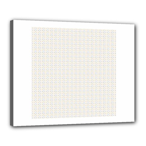 Pastel Pattern Canvas 20  X 16  by FunkyPatterns