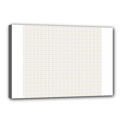 Pastel Pattern Canvas 18  X 12  by FunkyPatterns