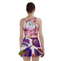 Colorful abstract flower Mini Skirt View2