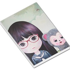 Close Encounter 4 Large Memo Pads by kaoruhasegawa