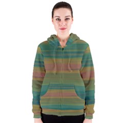 Watercolors                                                                                      Women s Zipper Hoodie by LalyLauraFLM